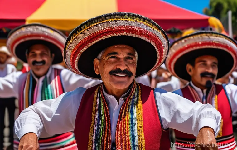 칠레 독립기념일 행사 - Here are three detailed image prompts in English, designed to capture the essence of Fiestas Patrias...